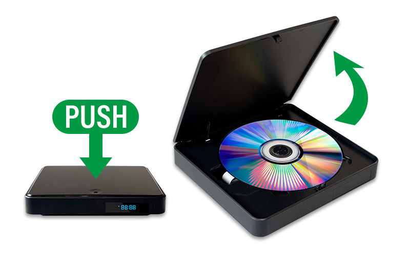 赤外線 IR リモコンで操作が可能