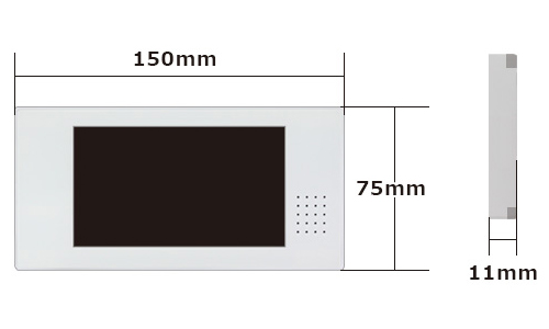 SP-043S 電子POPサイズ W150×H75×D11mm
