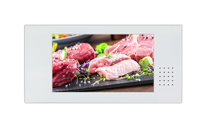 SP-043S 4.3インチ ワイド液晶 電子POP デジタル写真たて 動画・静止画・音楽再生 スライドショー機能搭載