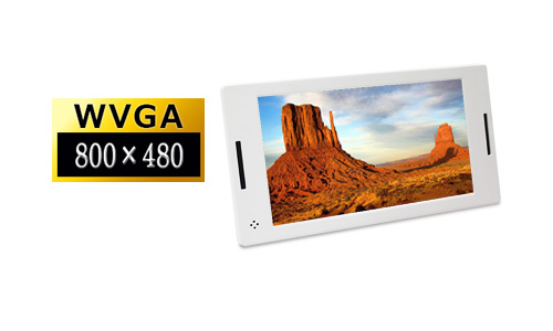 SP-050H 電子POP WVGA 800×480の高精細液晶で美麗で臨場感ある映像コンテンツに