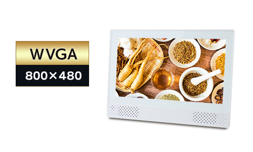 SP-070H 電子POP WVGA 800×480pixelの高精細液晶で美麗で臨場感ある映像コンテンツに