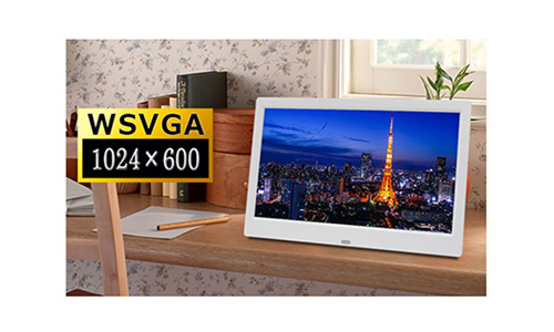 SP-101FM 電子POP WSVGA 1024×600の高精細液晶で美麗で臨場感ある映像コンテンツに