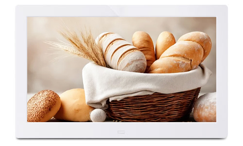 SP-101FM 10.1インチ ワイド液晶 電子POP デジタル写真たて 動画・静止画・音楽再生 スライドショー機能搭載