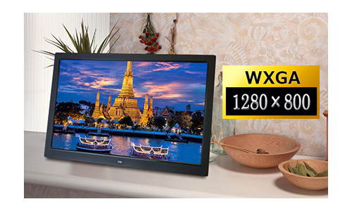 SP-154CM 電子POP WSVGA 1024×600の高精細液晶で美麗で臨場感ある映像コンテンツに