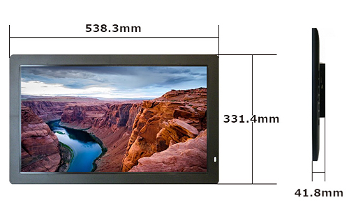 SP-215CM 電子POPサイズ W538.3×H331.4×D41.8mm