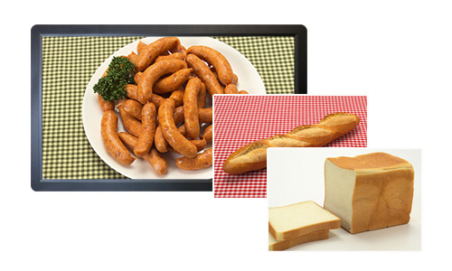 SP-270CM 電子POP 写真をスライドショーで見せることで動きのある広告を実現