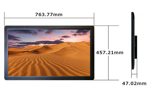 SP-320CM 電子POPサイズ W662.73×H400×D41.03mm