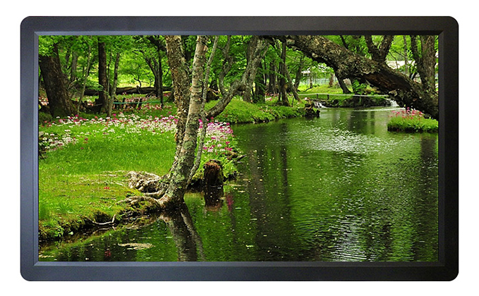 SP-320CM 32インチフルHD大型ワイド液晶 電子POP デジタル広告 販促 動画・静止画・音楽再生 スライドショー機能搭載